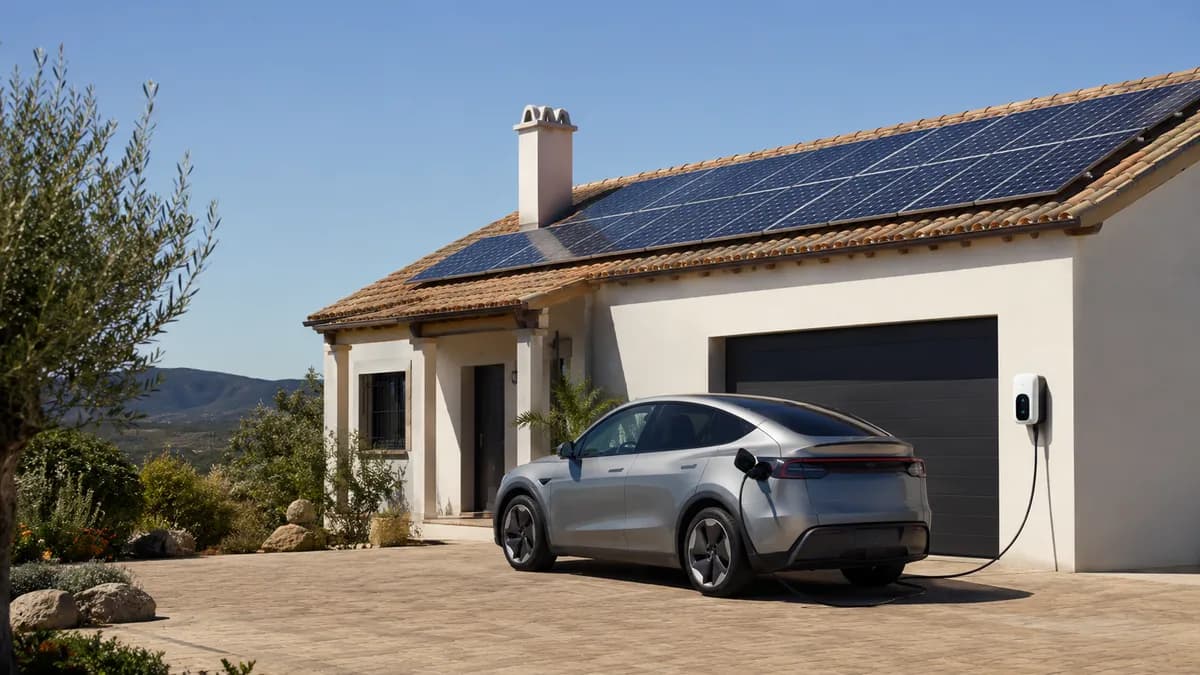 Cargador de coche eléctrico con placas solares: todo lo que necesitas saber