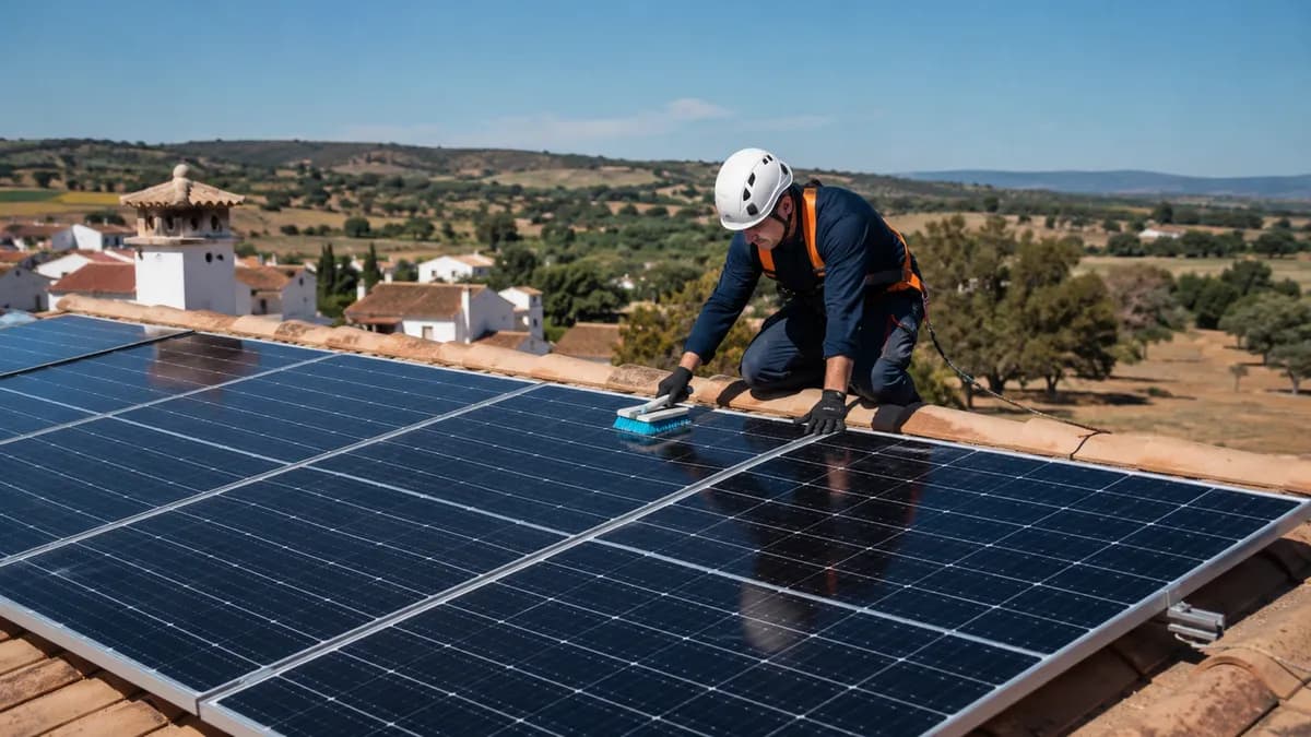 Mantenimiento de placas solares: qué hacer y cada cuánto