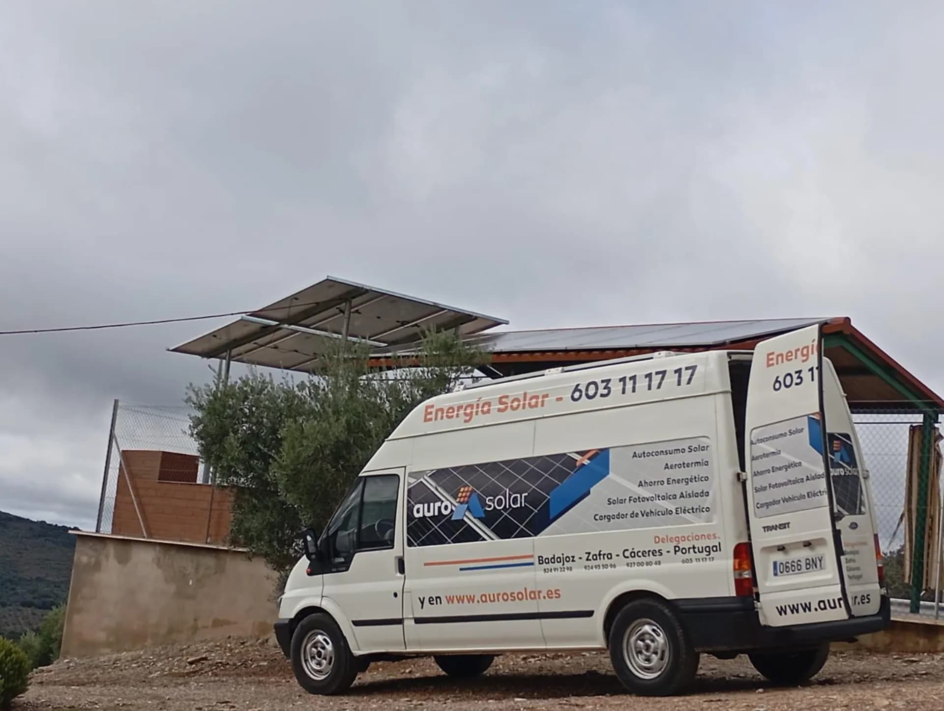 Equipo de Auro Solar en Zafra, Extremadura